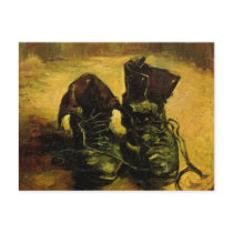 Van Gogh; A Pair of Shoes Postcard