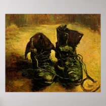 Van Gogh; A Pair of Shoes Print