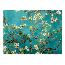 Van Gogh Almond Blossoms Tree Postcards