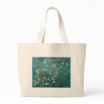 Van Gogh Almond Branches in Bloom Canvas Bags