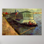 Van Gogh; Bathing Float on the Seine at Asniere Poster