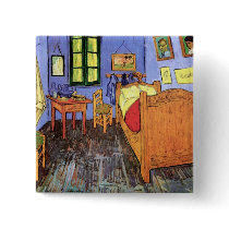 Van Gogh Bedroom In Arles Button
