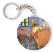 Van Gogh Bedroom In Arles Keychain