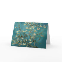 Van Gogh Blossoming Almond Tree Card