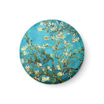 Van Gogh Blossoming Almond Tree Fridge Magnets