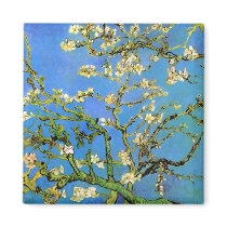 Van Gogh Blossoming Almond Tree Magnet