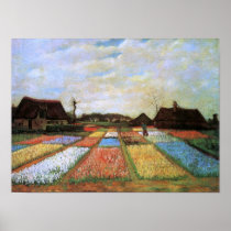 Van Gogh Bulb Fields Holland Posters