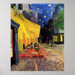 van Gogh - Cafe Terrace at Night (1888) posters