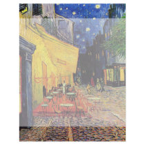 Van Gogh; Cafe Terrace at Night Full Color Flyer