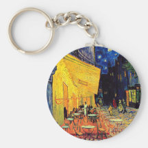 Van Gogh Cafe Terrace At Night Key Chain