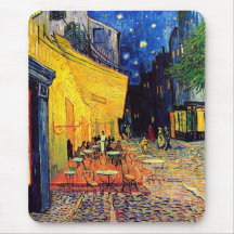 Van Gogh Cafe Terrace At Night Mouse Mat