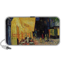 Van Gogh Cafe Terrace At Night Notebook Speaker