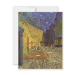 Van Gogh Cafe Terrace At Night Party Invitation