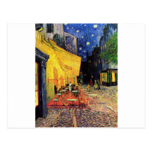 Van Gogh Cafe Terrace At Night Post Card