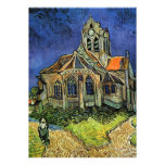 Van Gogh Church at Auvers Custom Invitation