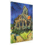 Van Gogh Church at Auvers Gallery Wrap Canvas