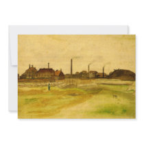 Van Gogh; Coalmine in the Borinage Personalised Invites
