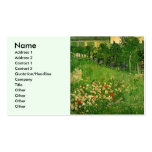 Van Gogh; Daubigny's Garden, Le Jardin de Daubigny Business Card Templates