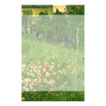 Van Gogh; Daubigny's Garden, Le Jardin de Daubigny Custom Stationery