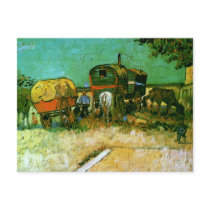 Van Gogh Encampment of Gypsies Post Cards