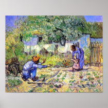 Van Gogh First Steps Poster