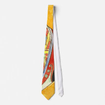 Van Gogh Fishing Boats on Beach Neck Tie