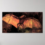 Van Gogh Flying Fox Poster