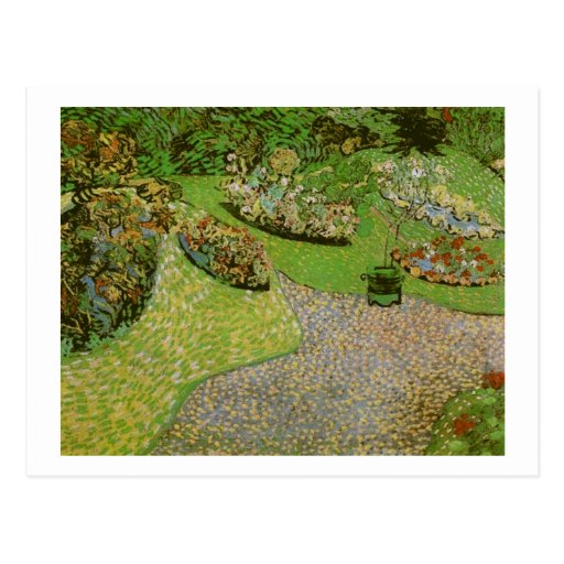 Van Gogh Garden in Auvers (F814) Postcards