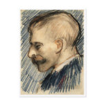 Van Gogh Head of Man (Theo?) postcards