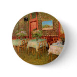 Van Gogh; Interior of a Restaurant buttons