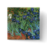 Van Gogh Irises buttons