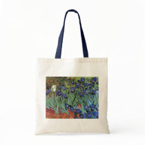 Van Gogh Irises Canvas Bags