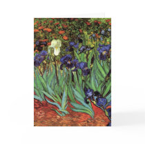 Van Gogh Irises Greeting Card