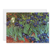 Van Gogh Irises Invite