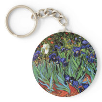 Van Gogh Irises Key Chains