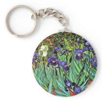 Van Gogh Irises Keychain