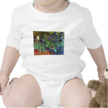 Van Gogh Irises, Vintage Post Impressionism Art Tshirts