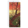 Van Gogh Japonaiserie Flowering Plum Tree Rack Card Template