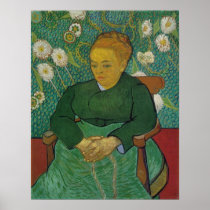 VAN GOGH - LA BERCEUSE (AUGUSTINE ROULIN)