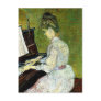 Van Gogh; Marguerite Gachet at the Piano