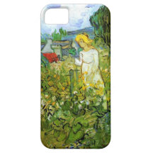 Van Gogh  Marguerite Gachet in the Garden iPhone 5 Cover