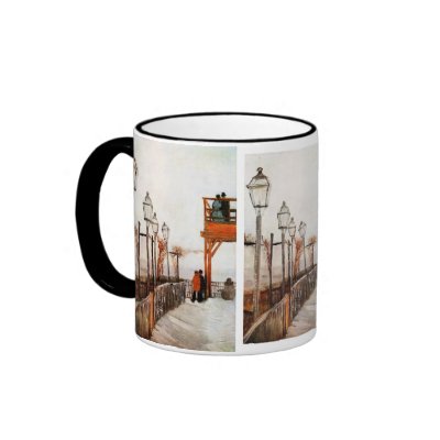 Van Gogh Montmartre Coffee Mugs by masterpiecesofart