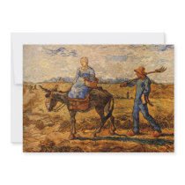 Van Gogh; Morning: Peasant Couple Going to Work