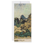 VAN GOGH - MOUNTAINS AT SAINT-REMY rack cards