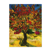 Van Gogh Mulberry Tree Fine Art Postcard