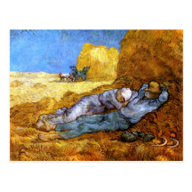 Van Gogh: Noon Rest from Work Postcards