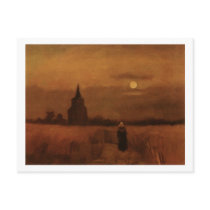 Van Gogh Old Tower in the Fields Post Cards