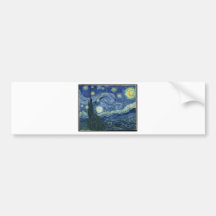 Van Gogh Paintings: Starry Night Van Gogh Bumper Sticker