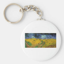 Van Gogh Paintings: Van Gogh Wheat Field Keychains