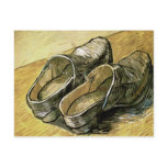 Van Gogh Pair of Leather Clogs postcards